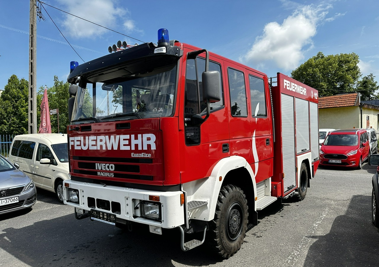 Противпожарен камион Iveco Inny Iveco Iveco Magirus FF95E Straż Pożarna Gaśnicza 4X4 Metz 96 jak Nowa: слика 8