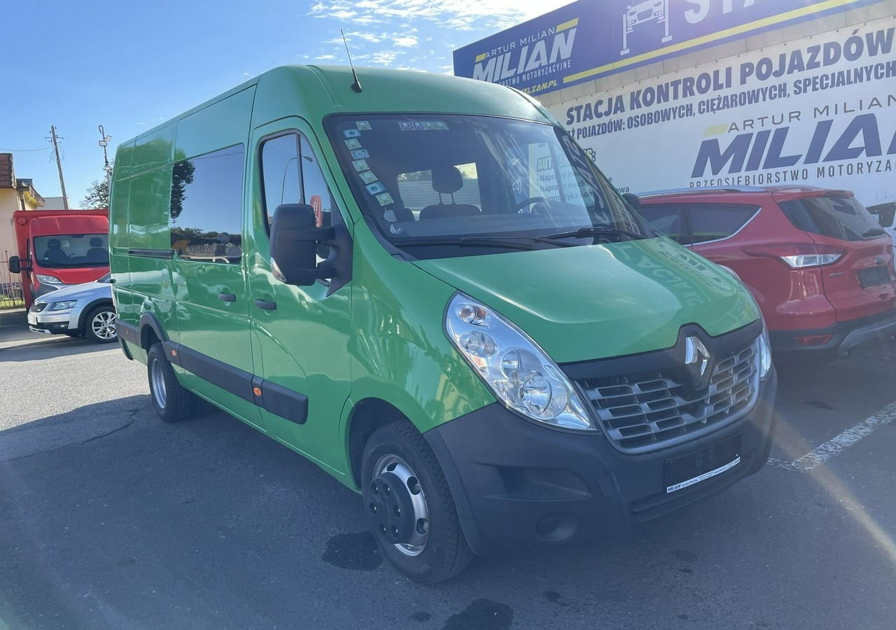 Renault Master Master 2.3-165KM Brygadówka dokka doka bliżniacze koła DMC3500kg - Комби со двојна кабина: слика 1 Renault Master Master 2.3-165KM Brygadówka dokka doka bliżniacze koła DMC3500kg - Комби со двојна кабина: слика 1