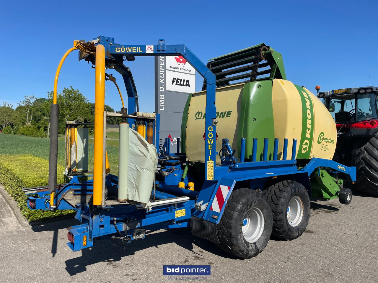 Krone Comprima F 155 XC - Балирка за тркалезни бали: слика 5 Krone Comprima F 155 XC - Балирка за тркалезни бали: слика 5