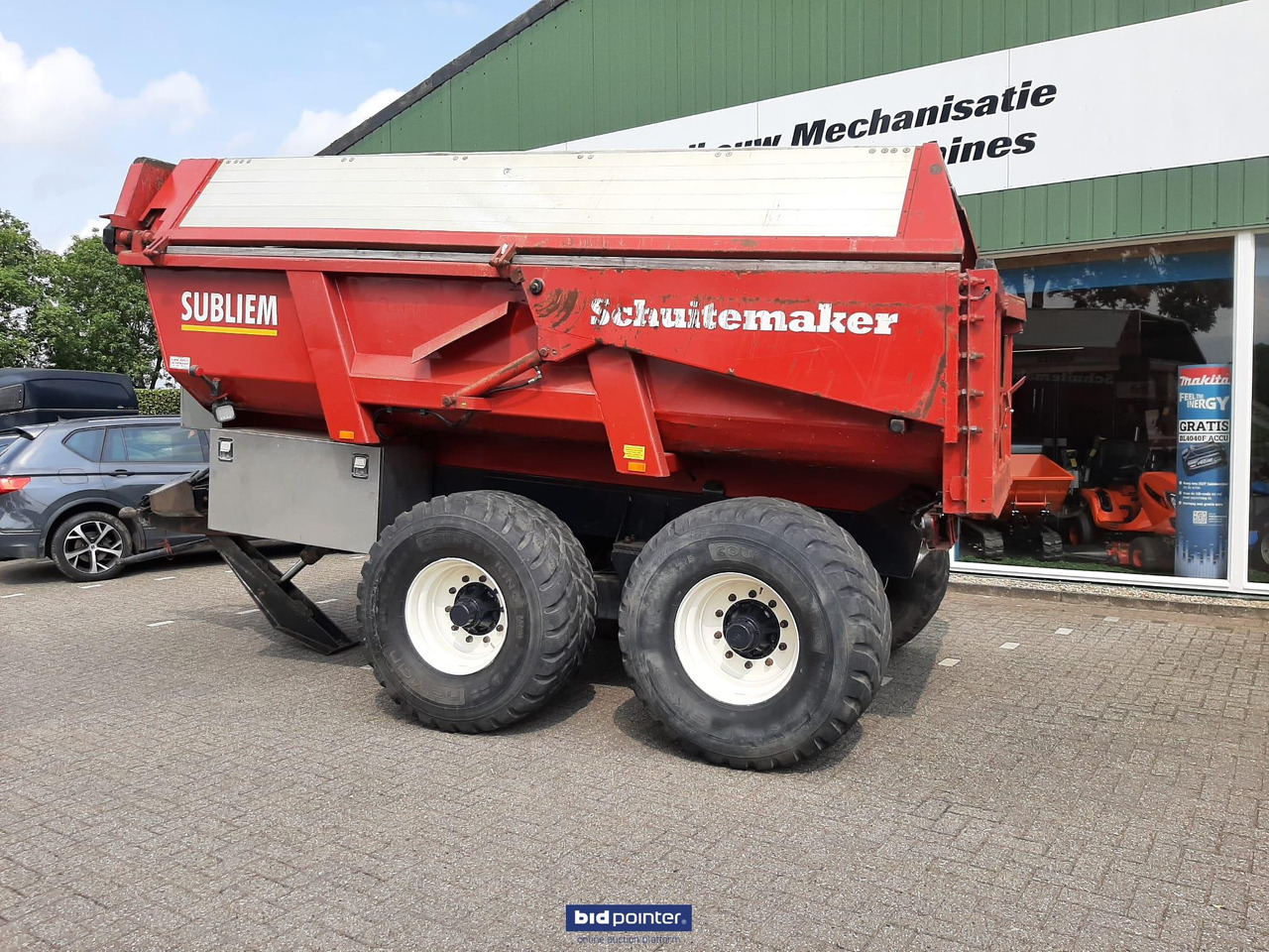 Schuitemaker Subliem 200 zandkipper / gronddumper - Земјоделска приколка за истурање/ Истурач: слика 3 Schuitemaker Subliem 200 zandkipper / gronddumper - Земјоделска приколка за истурање/ Истурач: слика 3