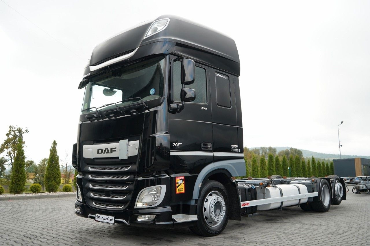 DAF XF 480 / BDF / 6X2 / SSC / I-PARK COOL / OŚ POD - Транспортер на контејнер/ Камион со променливо тело: слика 2 DAF XF 480 / BDF / 6X2 / SSC / I-PARK COOL / OŚ POD - Транспортер на контејнер/ Камион со променливо тело: слика 2