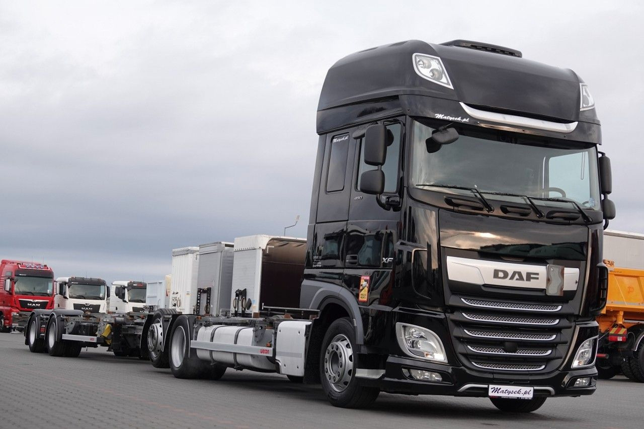 DAF XF 480 / BDF / ZESTAW TANDEM / 2019 / PO KONTRAK - Транспортер на контејнер/ Камион со променливо тело: слика 2 DAF XF 480 / BDF / ZESTAW TANDEM / 2019 / PO KONTRAK - Транспортер на контејнер/ Камион со променливо тело: слика 2
