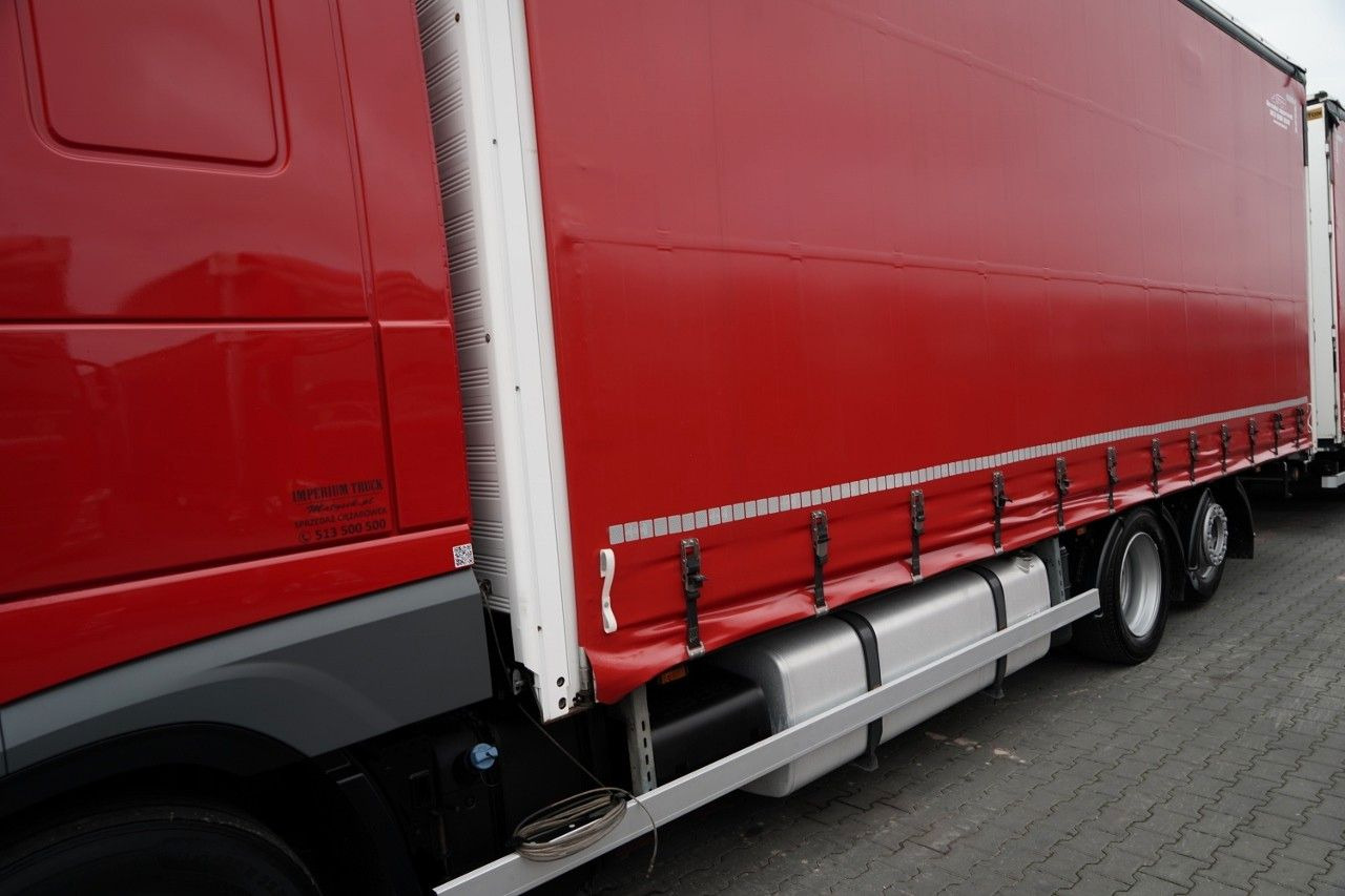 Камион со церада DAF XF 480 / ZESTAW TANDEM / 120 M3 / PRZEJAZDOWY /: слика 7