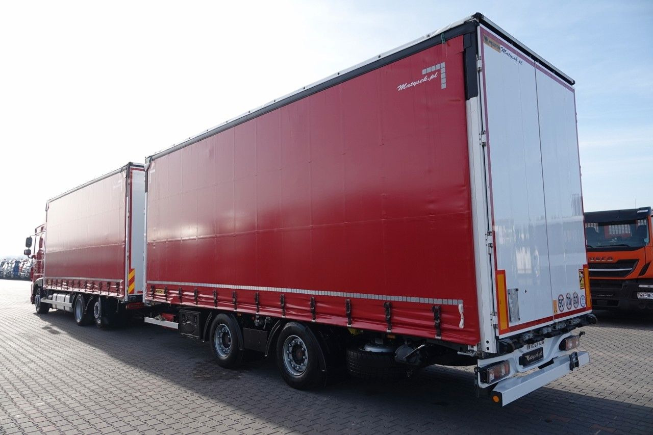 DAF XF 480 / ZESTAW TANDEM / 120 M3 / PRZEJAZDOWY / - Камион со церада: слика 3 DAF XF 480 / ZESTAW TANDEM / 120 M3 / PRZEJAZDOWY / - Камион со церада: слика 3