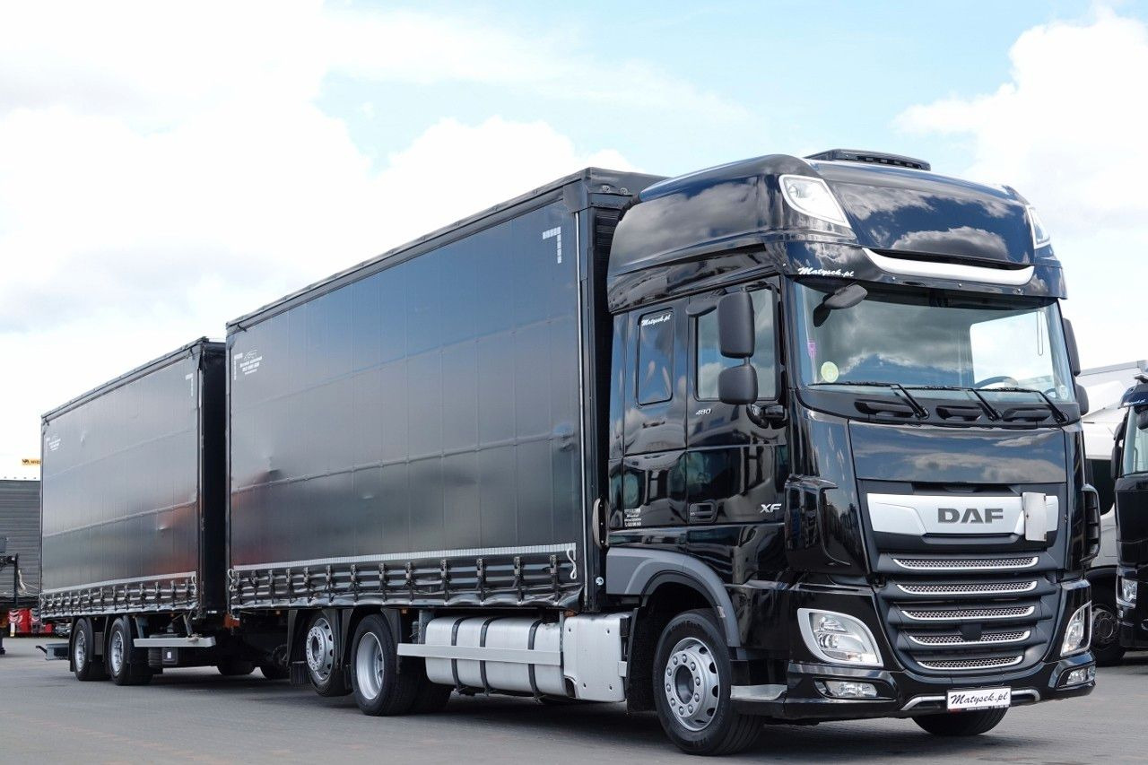DAF XF 480 / ZESTAW TANDEM / 120 M3 / PRZEJAZDOWY / - Камион со церада: слика 4 DAF XF 480 / ZESTAW TANDEM / 120 M3 / PRZEJAZDOWY / - Камион со церада: слика 4
