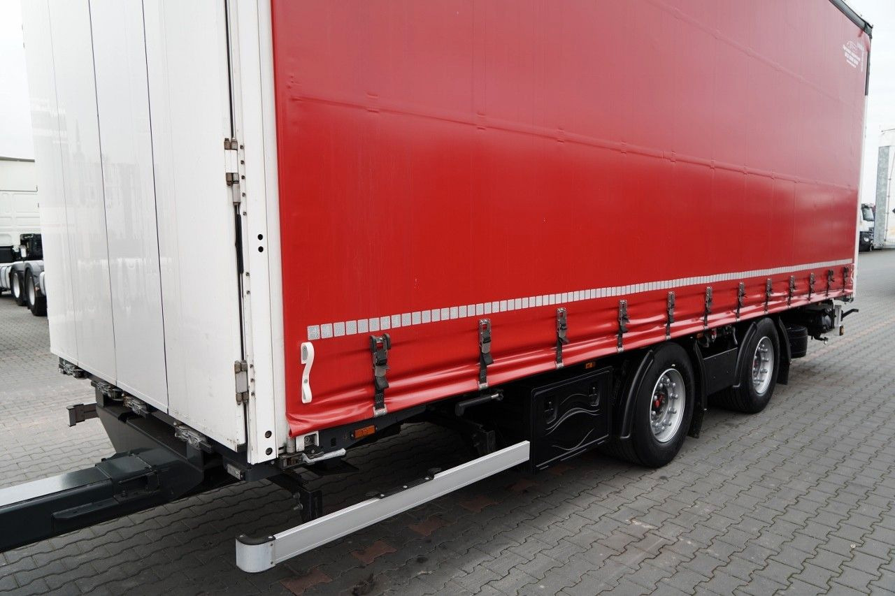 Камион со церада DAF XF 480 / ZESTAW TANDEM / 120 M3 / PRZEJAZDOWY /: слика 10