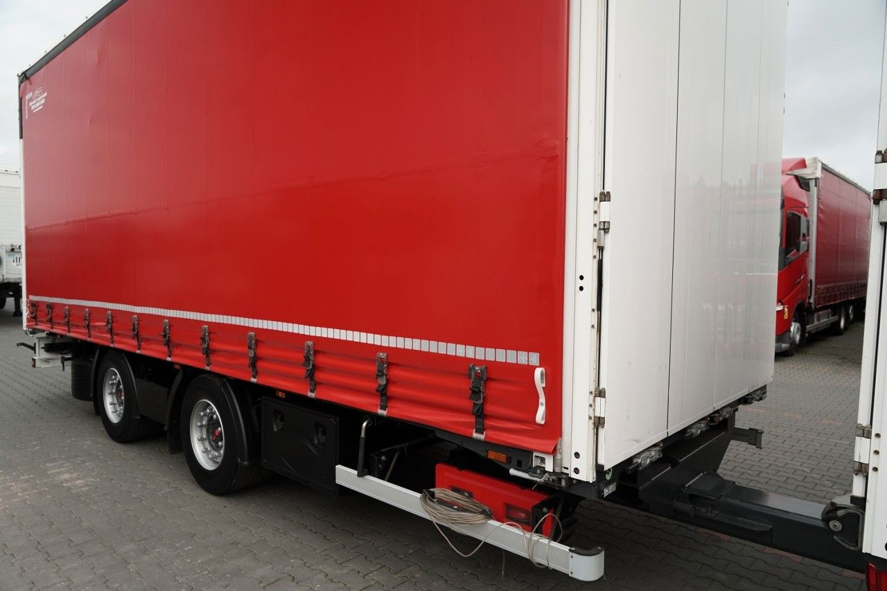 Камион со церада DAF XF 480 / ZESTAW TANDEM / 120 M3 / PRZEJAZDOWY /: слика 14