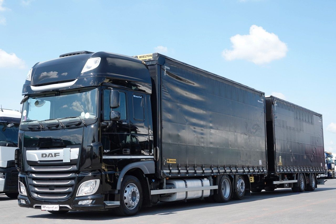 DAF XF 480 / ZESTAW TANDEM / 120 M3 / PRZEJAZDOWY / - Камион со церада: слика 4 DAF XF 480 / ZESTAW TANDEM / 120 M3 / PRZEJAZDOWY / - Камион со церада: слика 4