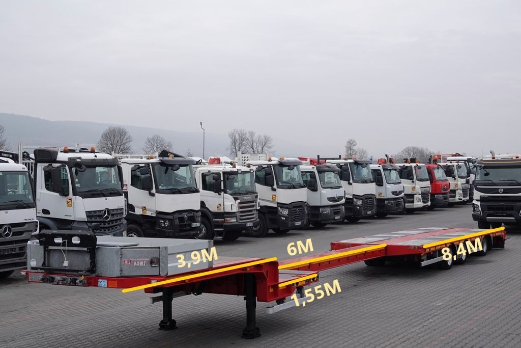 Emtech NACZEPA LAWETA / NISKOPODWOZIE / ROZCIĄGANA Emtech NACZEPA LAWETA / NISKOPODWOZIE / ROZCIĄGANA - Полуприколка за низок утовар: слика 2 Emtech NACZEPA LAWETA / NISKOPODWOZIE / ROZCIĄGANA Emtech NACZEPA LAWETA / NISKOPODWOZIE / ROZCIĄGANA - Полуприколка за низок утовар: слика 2