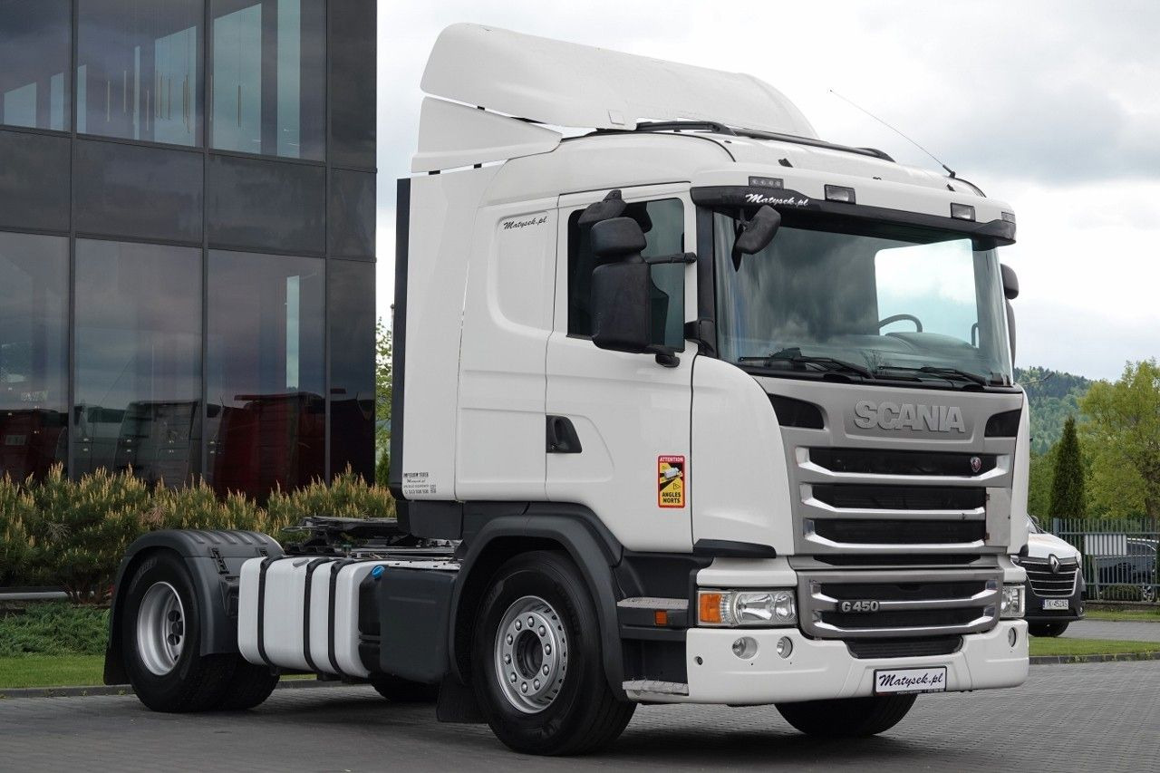 Scania G 450 / RETARDER / NISKA KABINA / SPROWADZONA - Камион влекач: слика 1 Scania G 450 / RETARDER / NISKA KABINA / SPROWADZONA - Камион влекач: слика 1