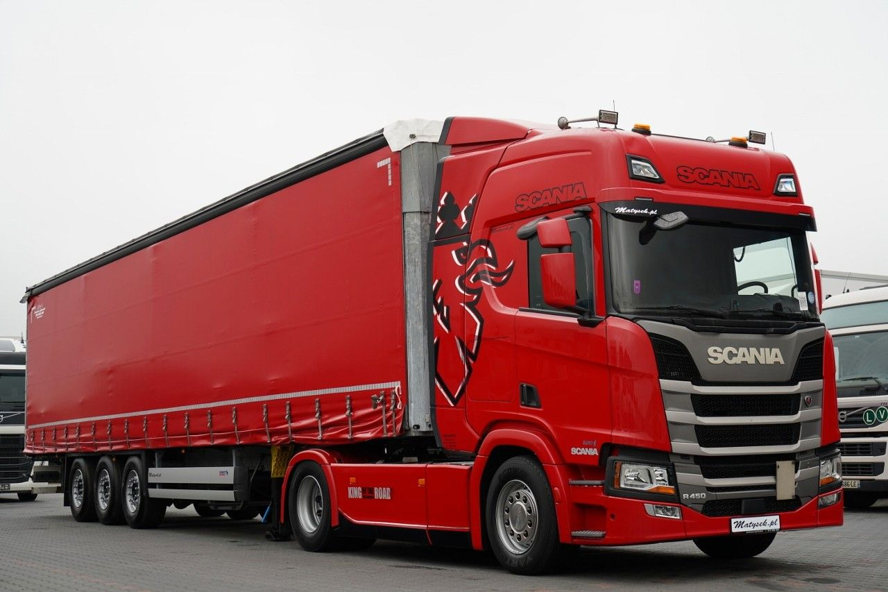 Scania R 450 / ZESTAW / + SCHMITZ / FIRANKA STANDARD / - Камион влекач: слика 4 Scania R 450 / ZESTAW / + SCHMITZ / FIRANKA STANDARD / - Камион влекач: слика 4