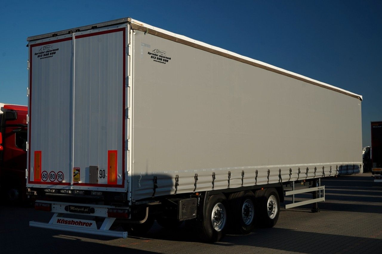 Полуприколка со церада Kässbohrer FIRANKA / STANDARD / MOCNA PODŁOGA SZYNA-DESKA: слика 6 Полуприколка со церада Kässbohrer FIRANKA / STANDARD / MOCNA PODŁOGA SZYNA-DESKA: слика 6