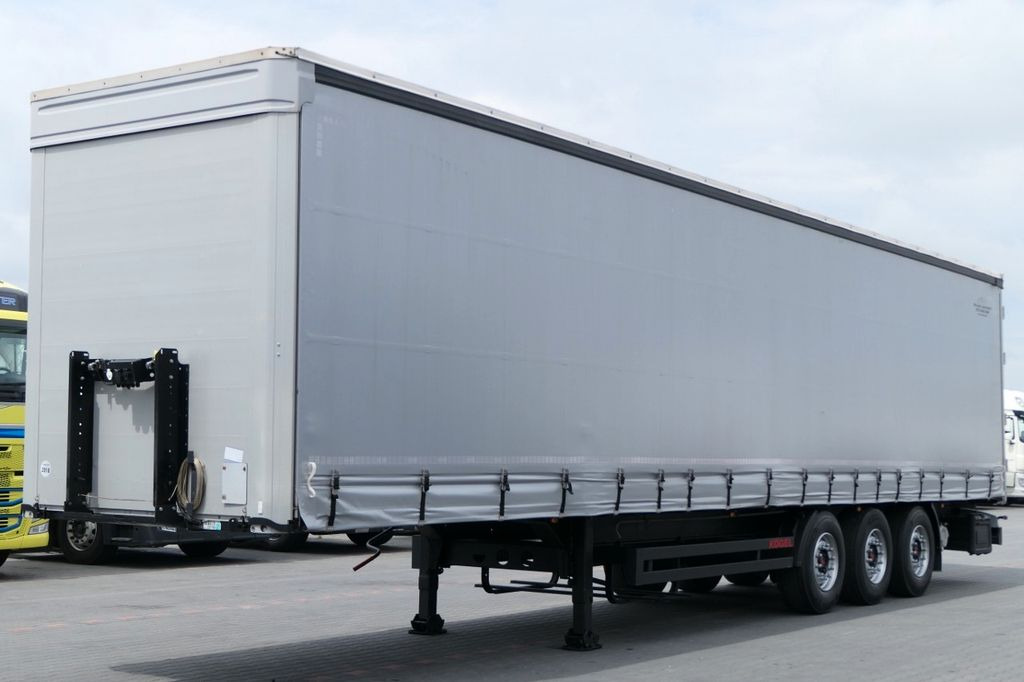 Kögel FIRANKA STANDARD / 2018 ROK / SAF / OPONY 100 % - Полуприколка со церада: слика 2 Kögel FIRANKA STANDARD / 2018 ROK / SAF / OPONY 100 % - Полуприколка со церада: слика 2
