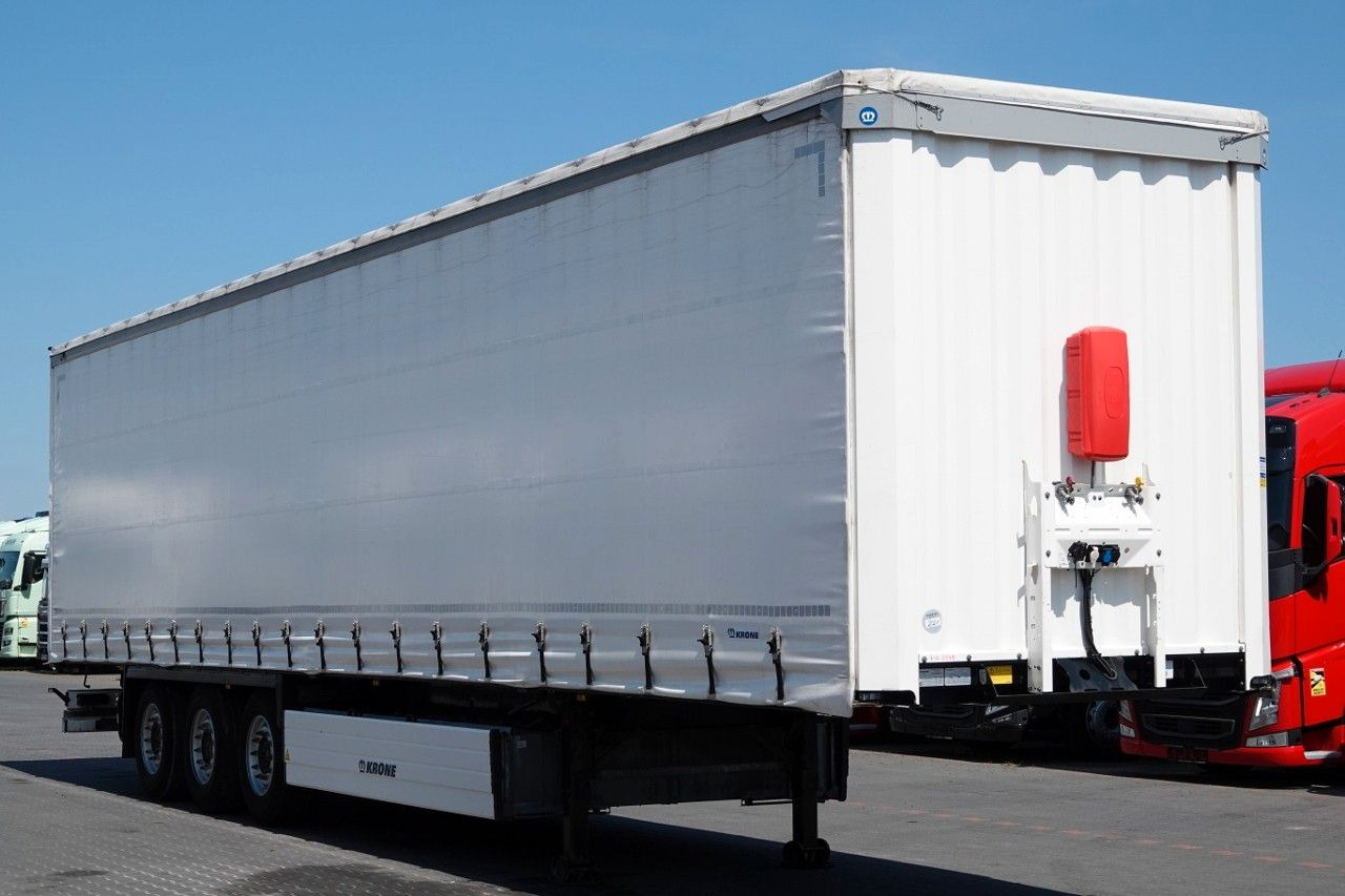 Krone FIRANKA / 2021 ROK / KOSZ NA PALETY / 2 OSIE POD - Полуприколка со церада: слика 1 Krone FIRANKA / 2021 ROK / KOSZ NA PALETY / 2 OSIE POD - Полуприколка со церада: слика 1