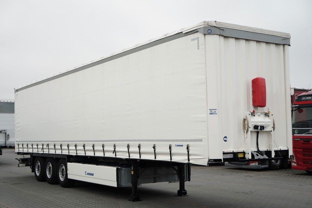 Krone FIRANKA / 2024 ROK / KOSZ NA PALETY / 2 OSIE POD - Полуприколка со церада: слика 1 Krone FIRANKA / 2024 ROK / KOSZ NA PALETY / 2 OSIE POD - Полуприколка со церада: слика 1