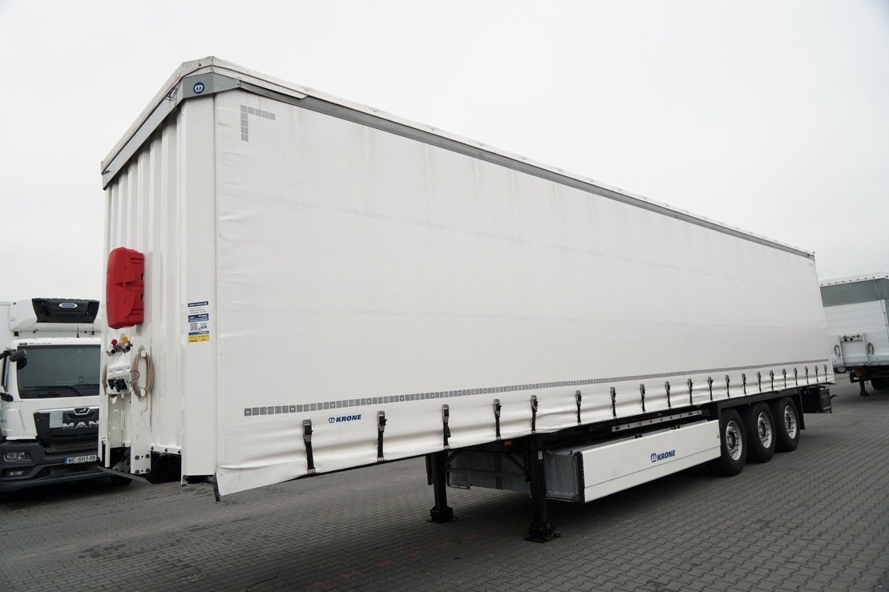 Krone FIRANKA / 2024 ROK / KOSZ NA PALETY / 2 OSIE POD - Полуприколка со церада: слика 4 Krone FIRANKA / 2024 ROK / KOSZ NA PALETY / 2 OSIE POD - Полуприколка со церада: слика 4