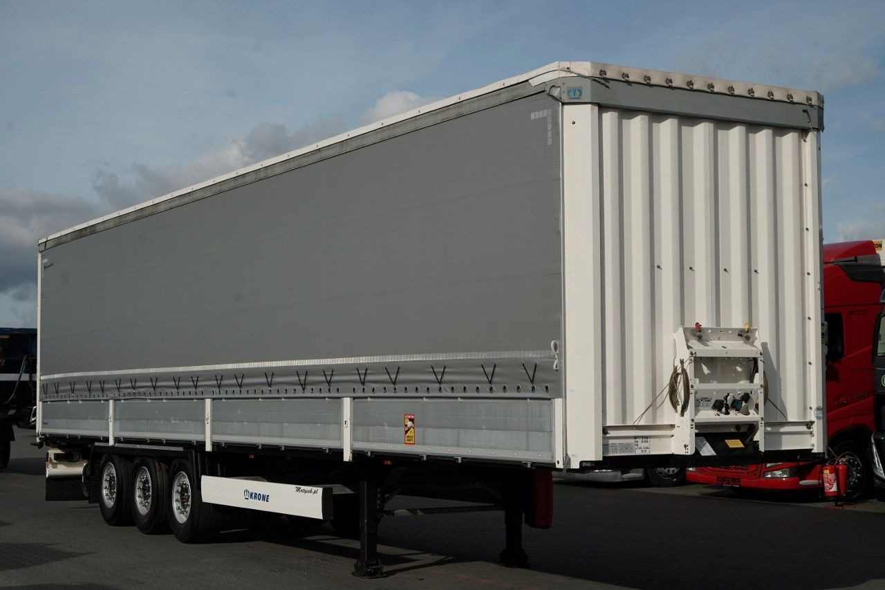 Krone FIRANKA / BURTOWA / OŚ PODNOSZONA / SAF / STANDA - Полуприколка со церада: слика 1 Krone FIRANKA / BURTOWA / OŚ PODNOSZONA / SAF / STANDA - Полуприколка со церада: слика 1