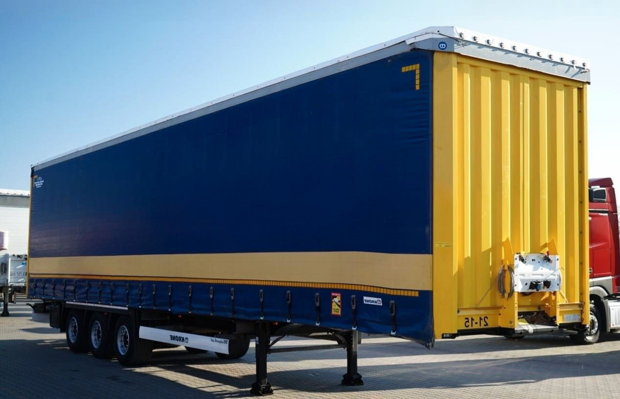 Krone FIRANKA / MEGA / DACH PODNOSZONY / LOW DECK - Полуприколка со церада: слика 1 Krone FIRANKA / MEGA / DACH PODNOSZONY / LOW DECK - Полуприколка со церада: слика 1