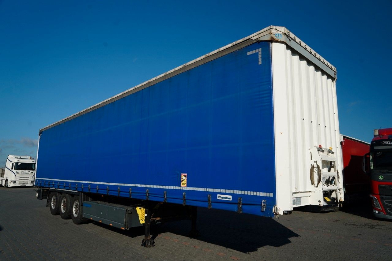 Krone FIRANKA / STANDARD / KOSZ NA PALETY / OŚ PODNOS - Полуприколка со церада: слика 2 Krone FIRANKA / STANDARD / KOSZ NA PALETY / OŚ PODNOS - Полуприколка со церада: слика 2