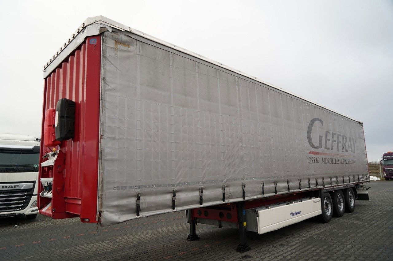 Krone FIRANKA / STANDARD / KOSZ NA PALETY / SAF / - Полуприколка со церада: слика 2 Krone FIRANKA / STANDARD / KOSZ NA PALETY / SAF / - Полуприколка со церада: слика 2