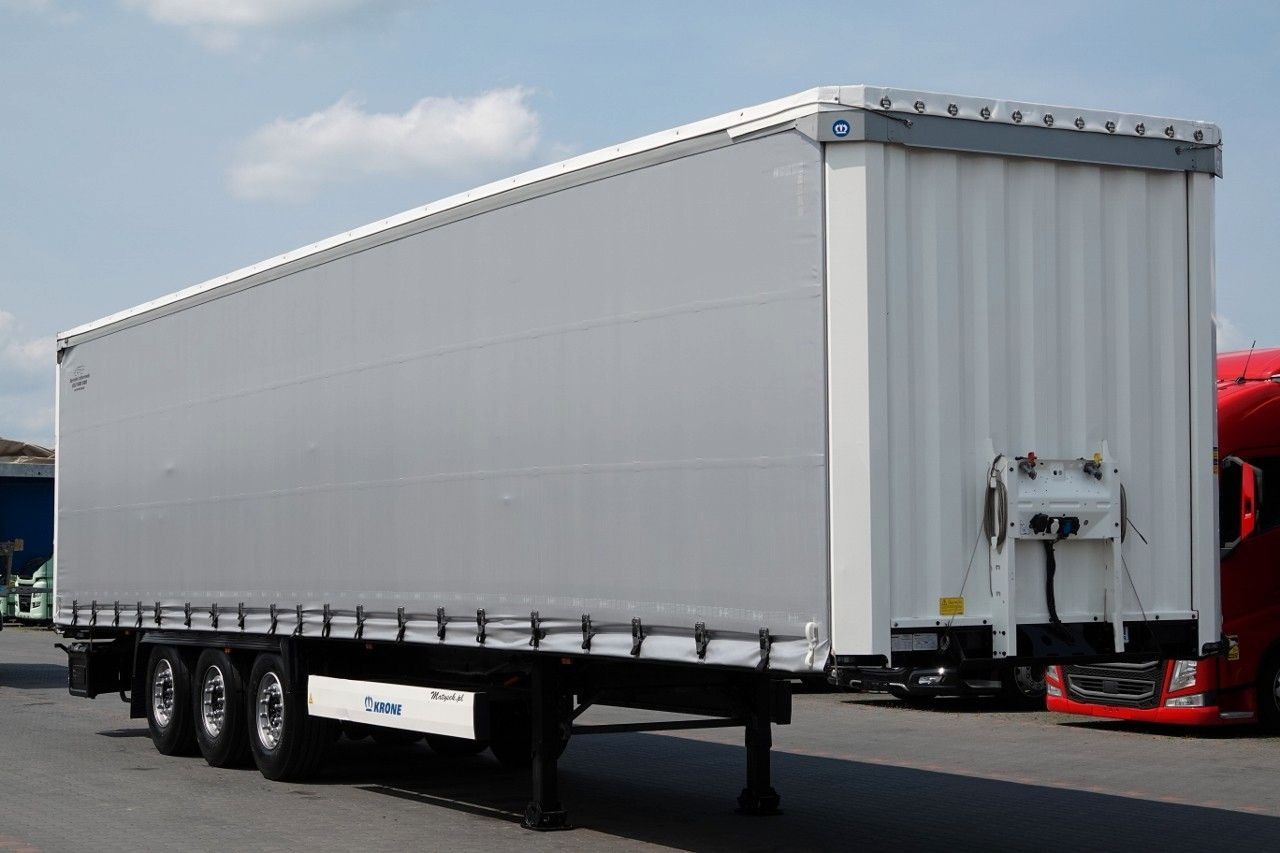 Krone FIRANKA / STANDARD / OPONY 100% / DACH PODNOSZON - Полуприколка со церада: слика 1 Krone FIRANKA / STANDARD / OPONY 100% / DACH PODNOSZON - Полуприколка со церада: слика 1