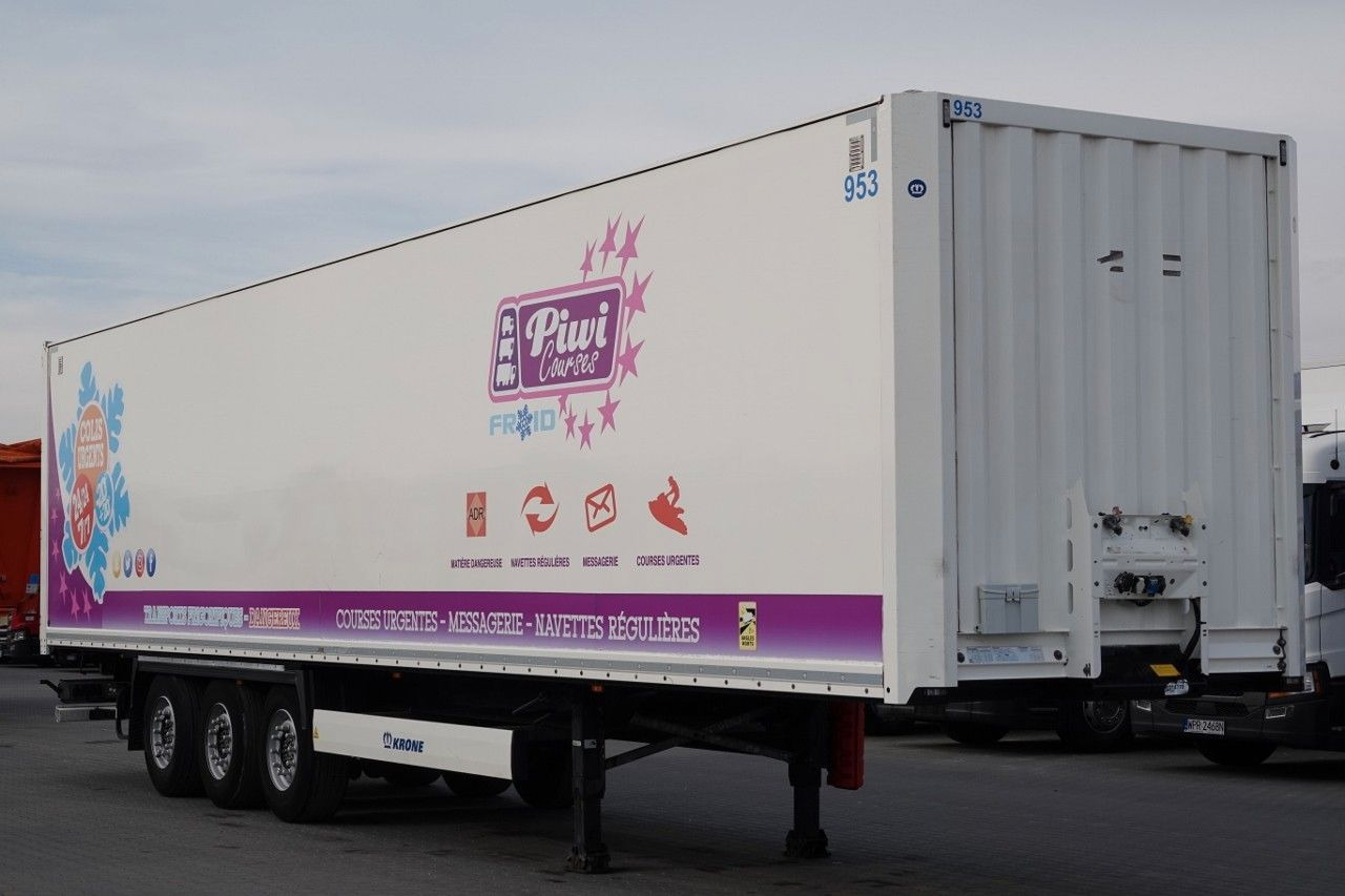 Krone KONTENER / KOFFER / 2021 ROK / OS PODNOSZONA - Полуприколка ладилник: слика 1 Krone KONTENER / KOFFER / 2021 ROK / OS PODNOSZONA - Полуприколка ладилник: слика 1