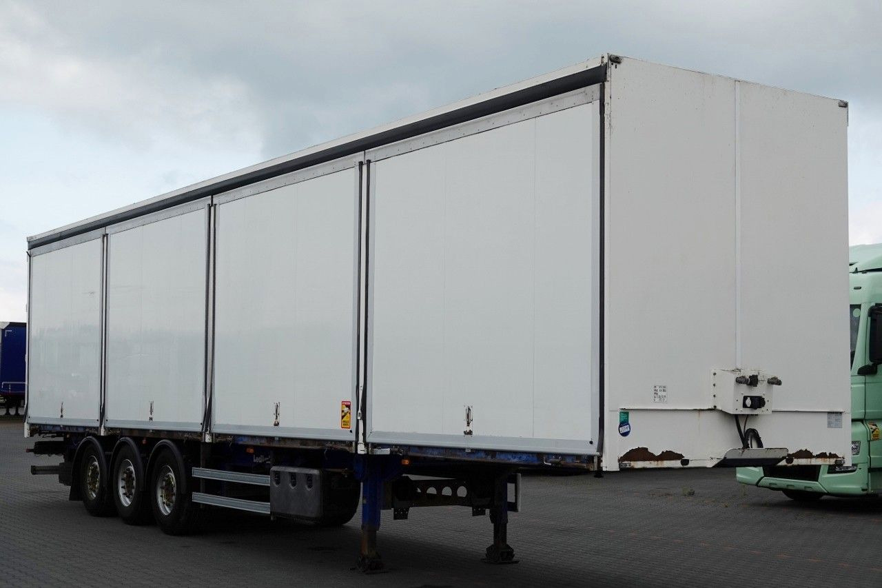 LeciTrailer LECITRAILER / KONTENER / KOFFER / OTWIERANE BOKI - Полуприколка ладилник: слика 1 LeciTrailer LECITRAILER / KONTENER / KOFFER / OTWIERANE BOKI - Полуприколка ладилник: слика 1