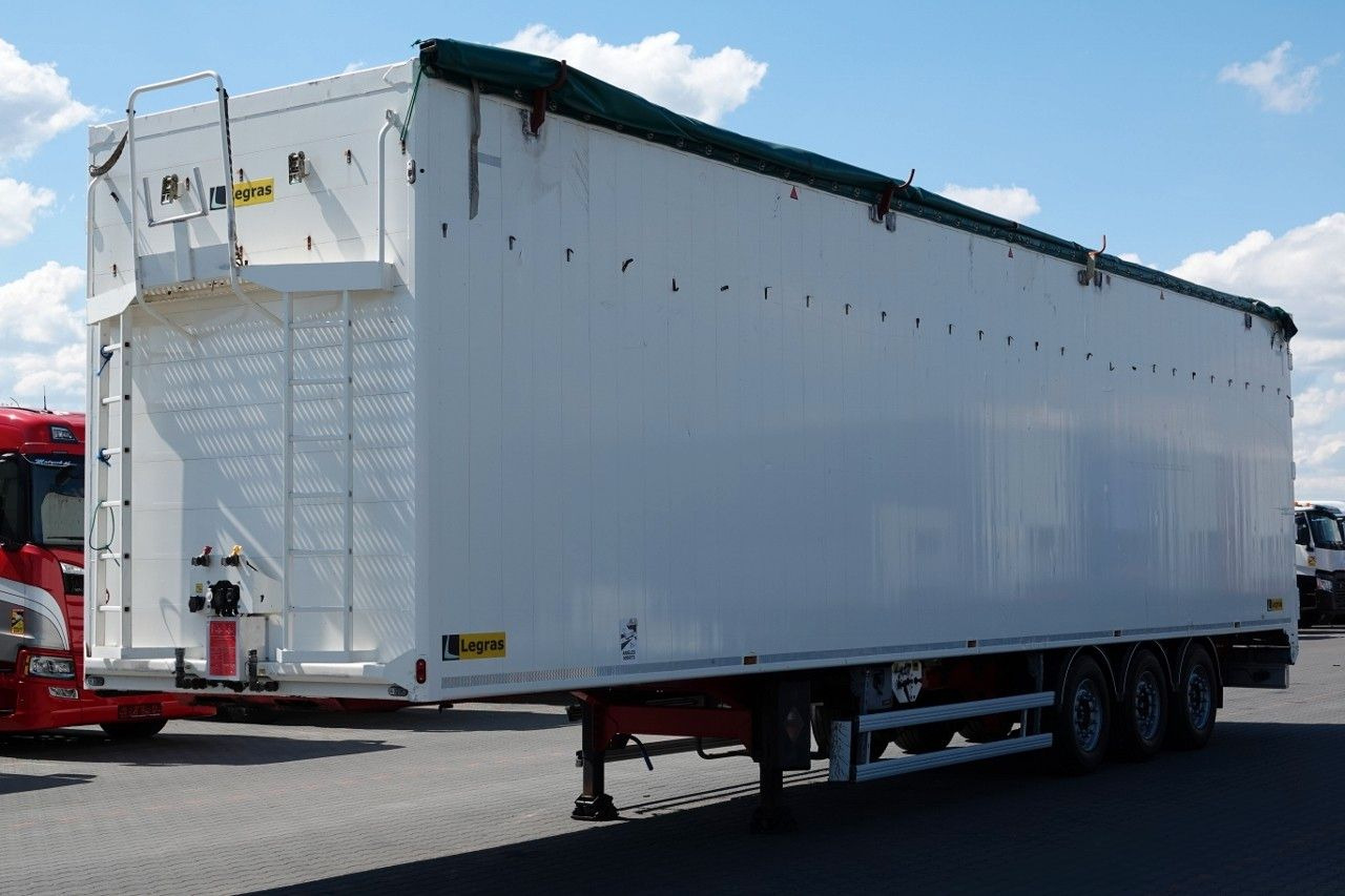Legras RUCHOMA PODŁOGA / WALKING FLOOR / 98 m3 / OPONY - Полуприколка со подвижен под за истовар: слика 1 Legras RUCHOMA PODŁOGA / WALKING FLOOR / 98 m3 / OPONY - Полуприколка со подвижен под за истовар: слика 1