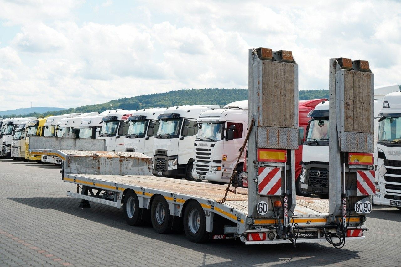 MAX TRAILLER NACZEPA LAWETA / NISKOPODWOZIOWA / 12, - Полуприколка за низок утовар: слика 4 MAX TRAILLER NACZEPA LAWETA / NISKOPODWOZIOWA / 12, - Полуприколка за низок утовар: слика 4