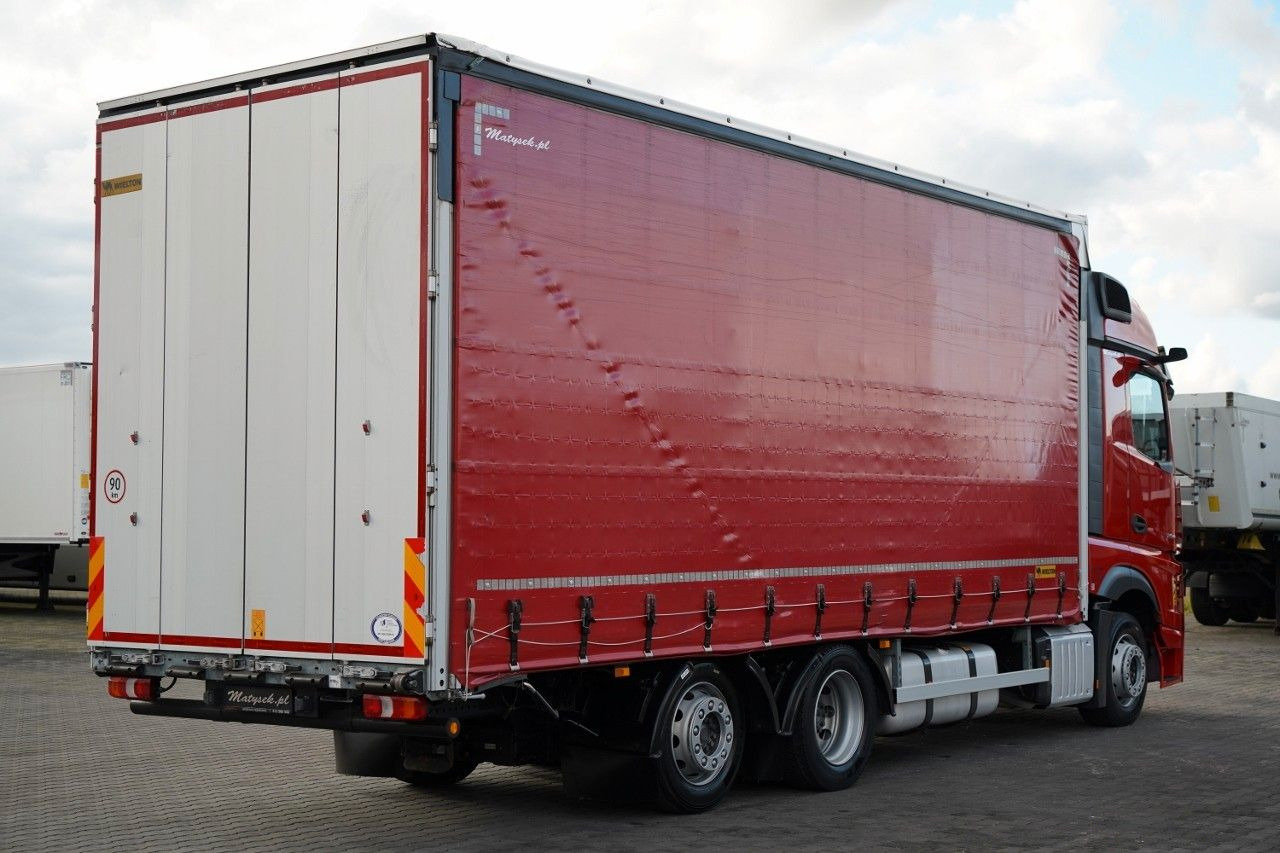 Mercedes-Benz ACTROS 2545 / SOLÓWKA / 6x2 / OŚ PODNOSZONA / B - Камион со церада: слика 4 Mercedes-Benz ACTROS 2545 / SOLÓWKA / 6x2 / OŚ PODNOSZONA / B - Камион со церада: слика 4