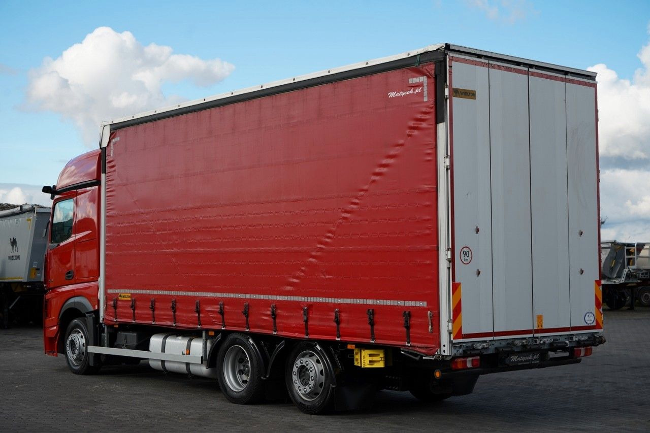 Mercedes-Benz ACTROS 2545 / SOLÓWKA / 6x2 / OŚ PODNOSZONA / B - Камион со церада: слика 3 Mercedes-Benz ACTROS 2545 / SOLÓWKA / 6x2 / OŚ PODNOSZONA / B - Камион со церада: слика 3