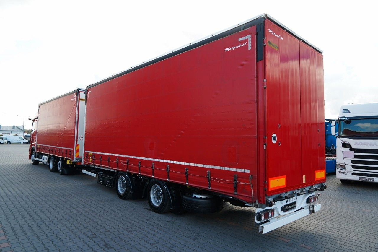 Mercedes-Benz ACTROS 2545 / ZESTAW TANDEM 120 M3 / PRZEJAZDOW - Камион со церада: слика 3 Mercedes-Benz ACTROS 2545 / ZESTAW TANDEM 120 M3 / PRZEJAZDOW - Камион со церада: слика 3
