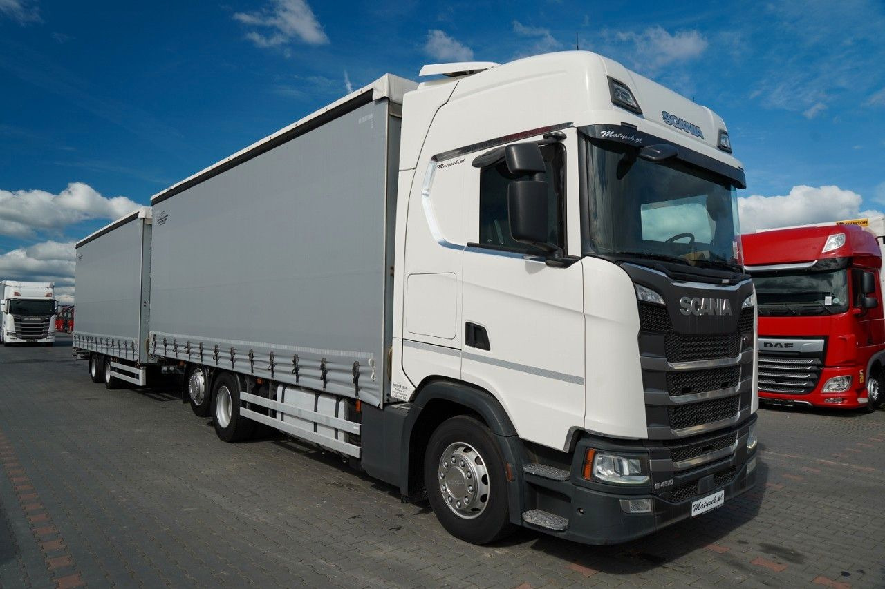 Scania S 450 / ZESTAW TANDEM / 120 M3 / I-PARK COOL Scania S 450 / ZESTAW TANDEM / 120 M3 / PO KONTRAKCIE S - Камион со церада: слика 2 Scania S 450 / ZESTAW TANDEM / 120 M3 / I-PARK COOL Scania S 450 / ZESTAW TANDEM / 120 M3 / PO KONTRAKCIE S - Камион со церада: слика 2