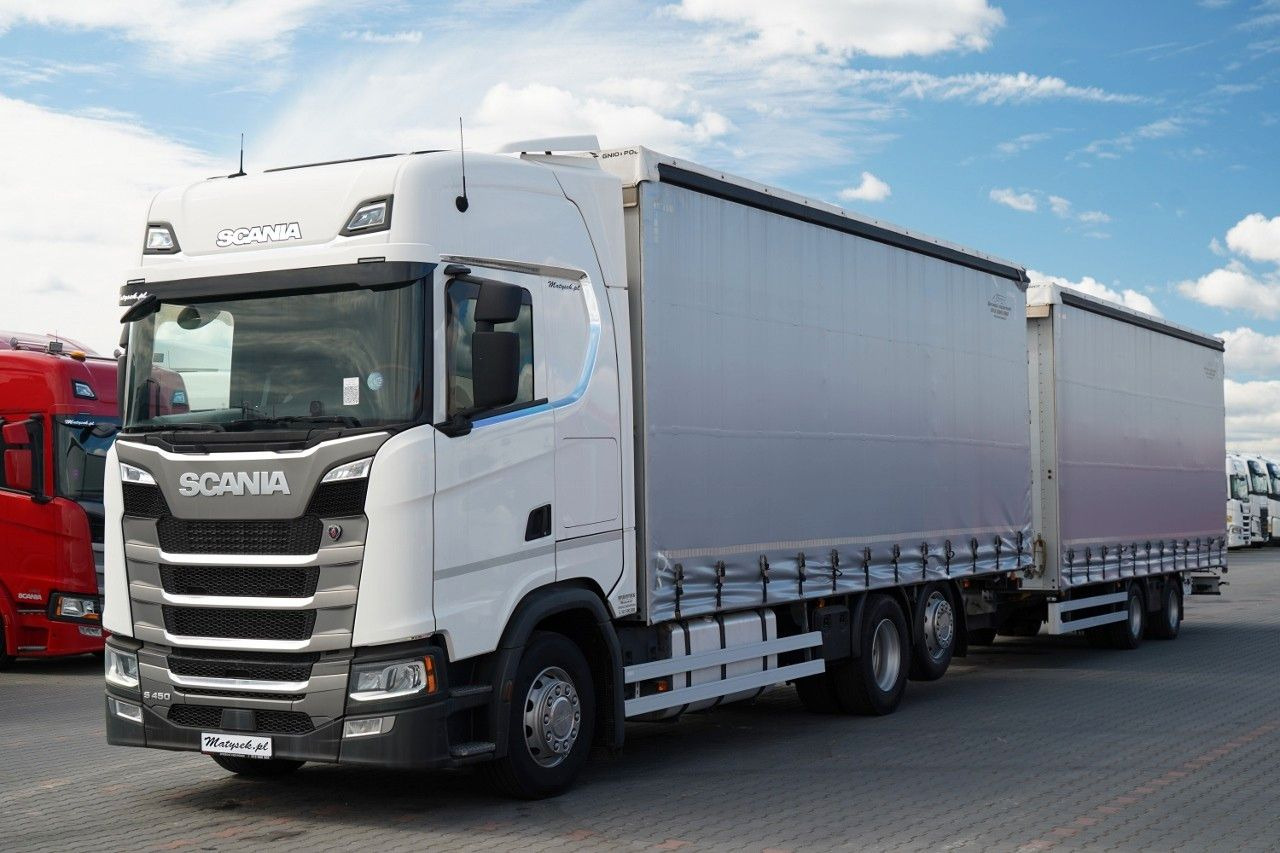 Scania S 450 / ZESTAW TANDEM / 120 M3 / I-PARK COOL Scania S 450 / ZESTAW TANDEM / 120 M3 / PO KONTRAKCIE S - Камион со церада: слика 4 Scania S 450 / ZESTAW TANDEM / 120 M3 / I-PARK COOL Scania S 450 / ZESTAW TANDEM / 120 M3 / PO KONTRAKCIE S - Камион со церада: слика 4