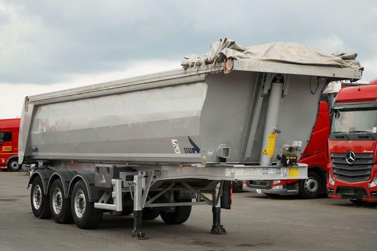 Stas WYWROTKA / 26m3 / ALUMINIOWA / OŚ PONOSZONA / S - Кипер полуприколка: слика 1 Stas WYWROTKA / 26m3 / ALUMINIOWA / OŚ PONOSZONA / S - Кипер полуприколка: слика 1