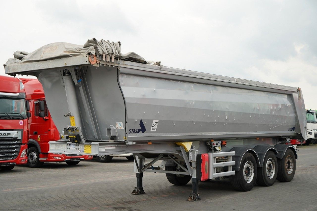 Stas WYWROTKA / 26m3 / ALUMINIOWA / OŚ PONOSZONA / S - Кипер полуприколка: слика 2 Stas WYWROTKA / 26m3 / ALUMINIOWA / OŚ PONOSZONA / S - Кипер полуприколка: слика 2