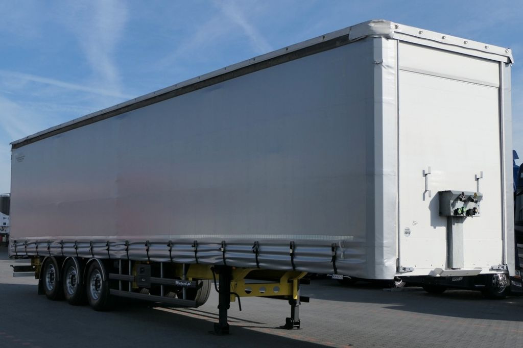 Trailor FIRANKA / STANDARD / MOCNA PODŁOGA SZYNA-DESKA / - Полуприколка со церада: слика 1 Trailor FIRANKA / STANDARD / MOCNA PODŁOGA SZYNA-DESKA / - Полуприколка со церада: слика 1