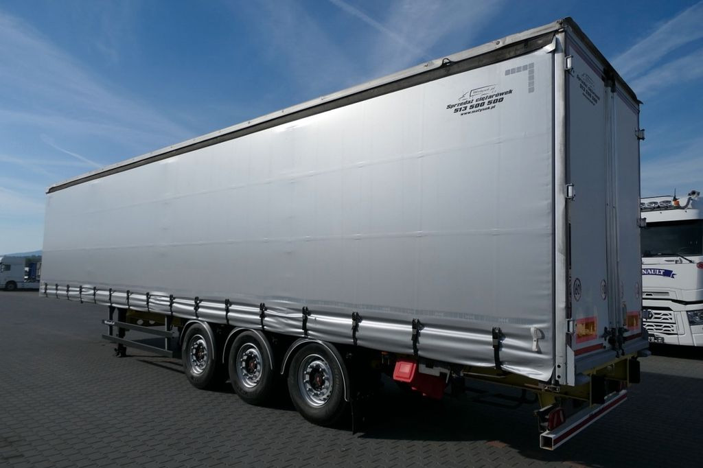 Trailor FIRANKA / STANDARD / MOCNA PODŁOGA SZYNA-DESKA / - Полуприколка со церада: слика 4 Trailor FIRANKA / STANDARD / MOCNA PODŁOGA SZYNA-DESKA / - Полуприколка со церада: слика 4