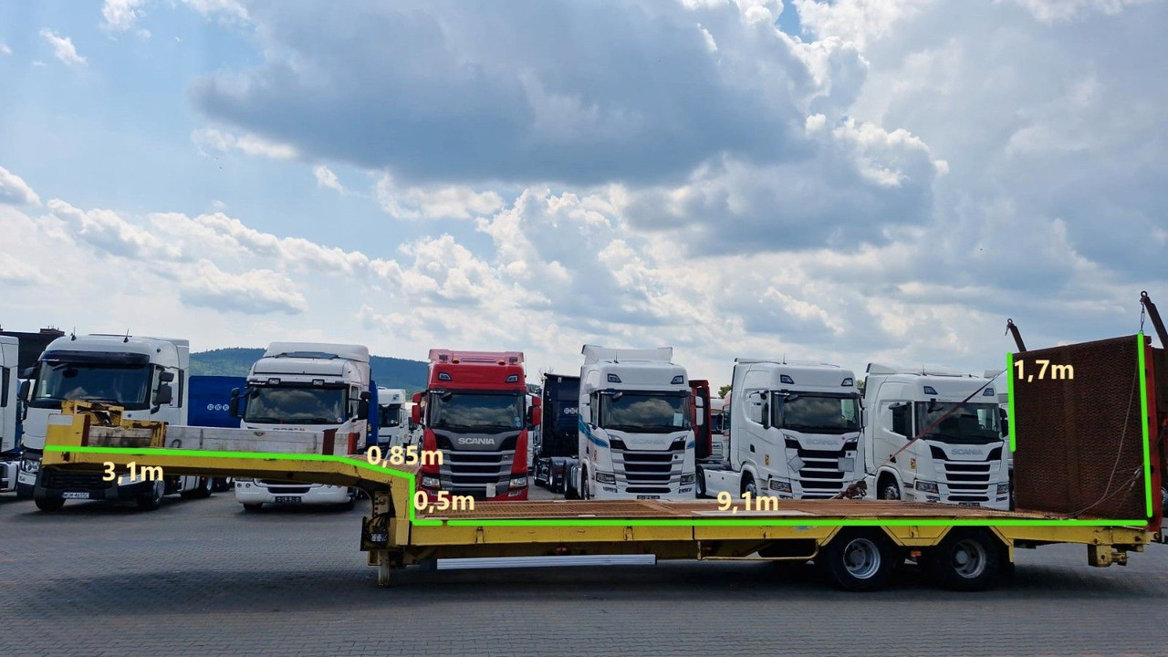 VEREM / NACZEPA LAWETA / NISKOPODWOZIOWA / 13.M - Полуприколка за низок утовар: слика 2 VEREM / NACZEPA LAWETA / NISKOPODWOZIOWA / 13.M - Полуприколка за низок утовар: слика 2