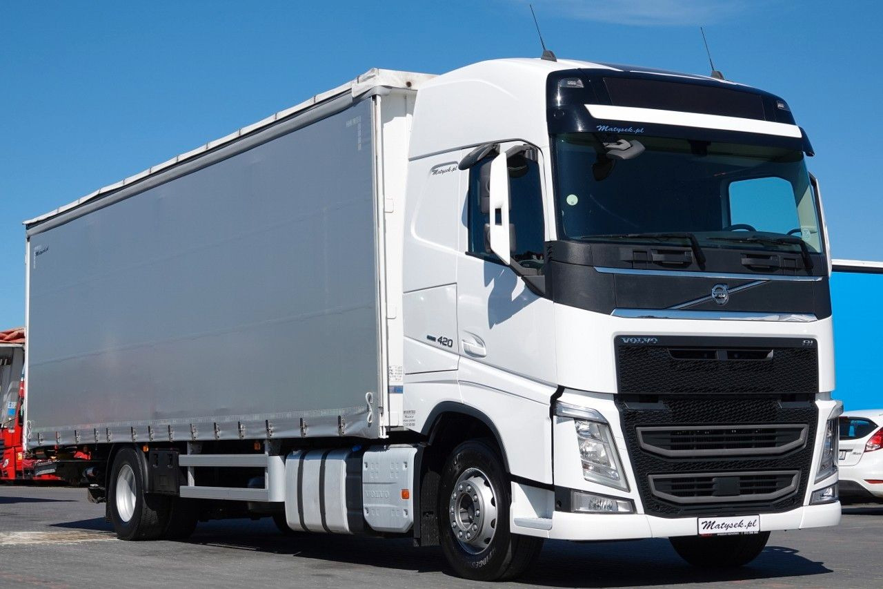 Volvo FH 420 / 4x2 / SOLÓWKA / FIRANKA 9.10 M / I-PARK - Камион со церада: слика 4 Volvo FH 420 / 4x2 / SOLÓWKA / FIRANKA 9.10 M / I-PARK - Камион со церада: слика 4
