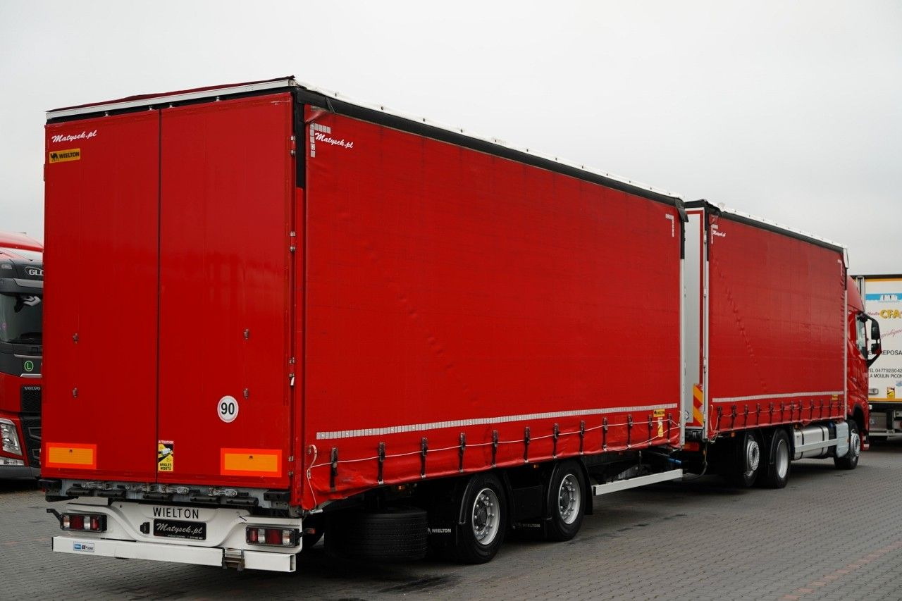 Volvo FH 460 / I-SAVE / ZESTAW TANDEM 120 M3 / PRZEJAZ - Камион со церада: слика 3 Volvo FH 460 / I-SAVE / ZESTAW TANDEM 120 M3 / PRZEJAZ - Камион со церада: слика 3