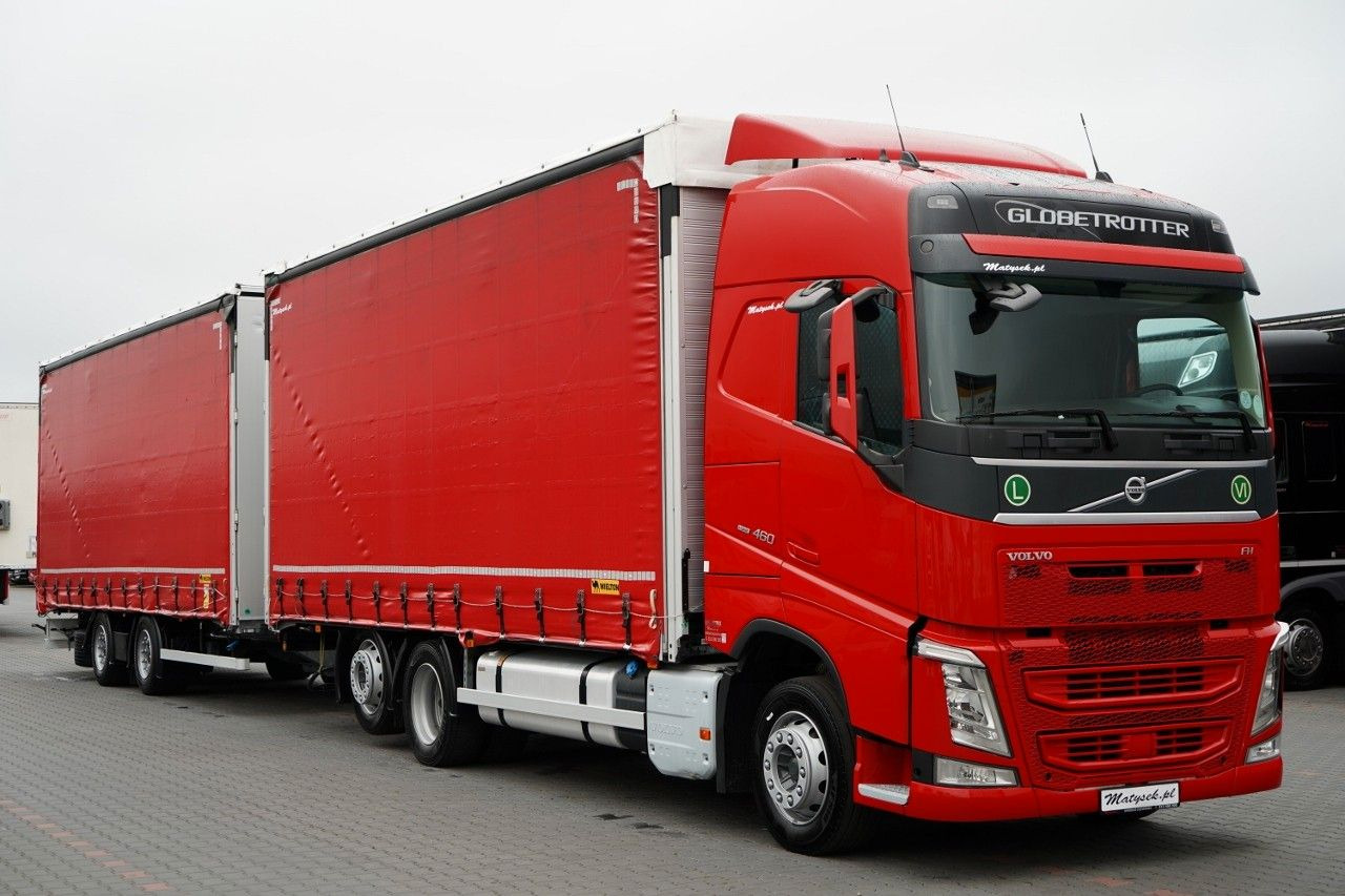 Volvo FH 460 / I-SAVE / ZESTAW TANDEM 120 M3 / PRZEJAZ - Камион со церада: слика 4 Volvo FH 460 / I-SAVE / ZESTAW TANDEM 120 M3 / PRZEJAZ - Камион со церада: слика 4
