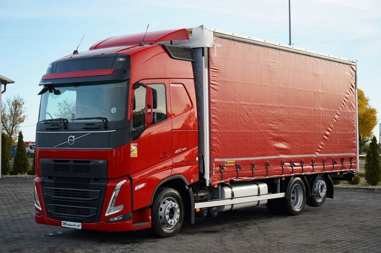 Volvo FH 460 / SOLÓWKA / I-SAVE / I-PARK COOL / OŚ POD - Камион со церада: слика 4 Volvo FH 460 / SOLÓWKA / I-SAVE / I-PARK COOL / OŚ POD - Камион со церада: слика 4