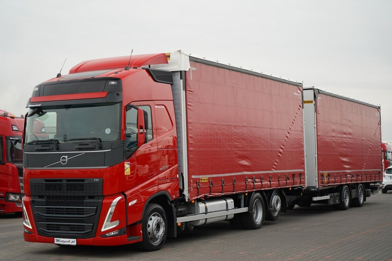 Volvo FH 460 / ZESTAW TANDEM / 120 M3 / PRZEJAZDOWY / - Камион со церада: слика 2 Volvo FH 460 / ZESTAW TANDEM / 120 M3 / PRZEJAZDOWY / - Камион со церада: слика 2