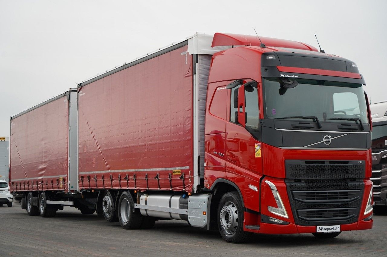 Volvo FH 460 / ZESTAW TANDEM / 120 M3 / PRZEJAZDOWY / - Камион со церада: слика 1 Volvo FH 460 / ZESTAW TANDEM / 120 M3 / PRZEJAZDOWY / - Камион со церада: слика 1