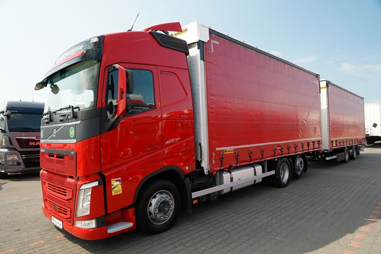 Volvo FH 460 / ZESTAW TANDEM / PRZEJAZDOWY / MEGA / I- - Камион со церада: слика 2 Volvo FH 460 / ZESTAW TANDEM / PRZEJAZDOWY / MEGA / I- - Камион со церада: слика 2
