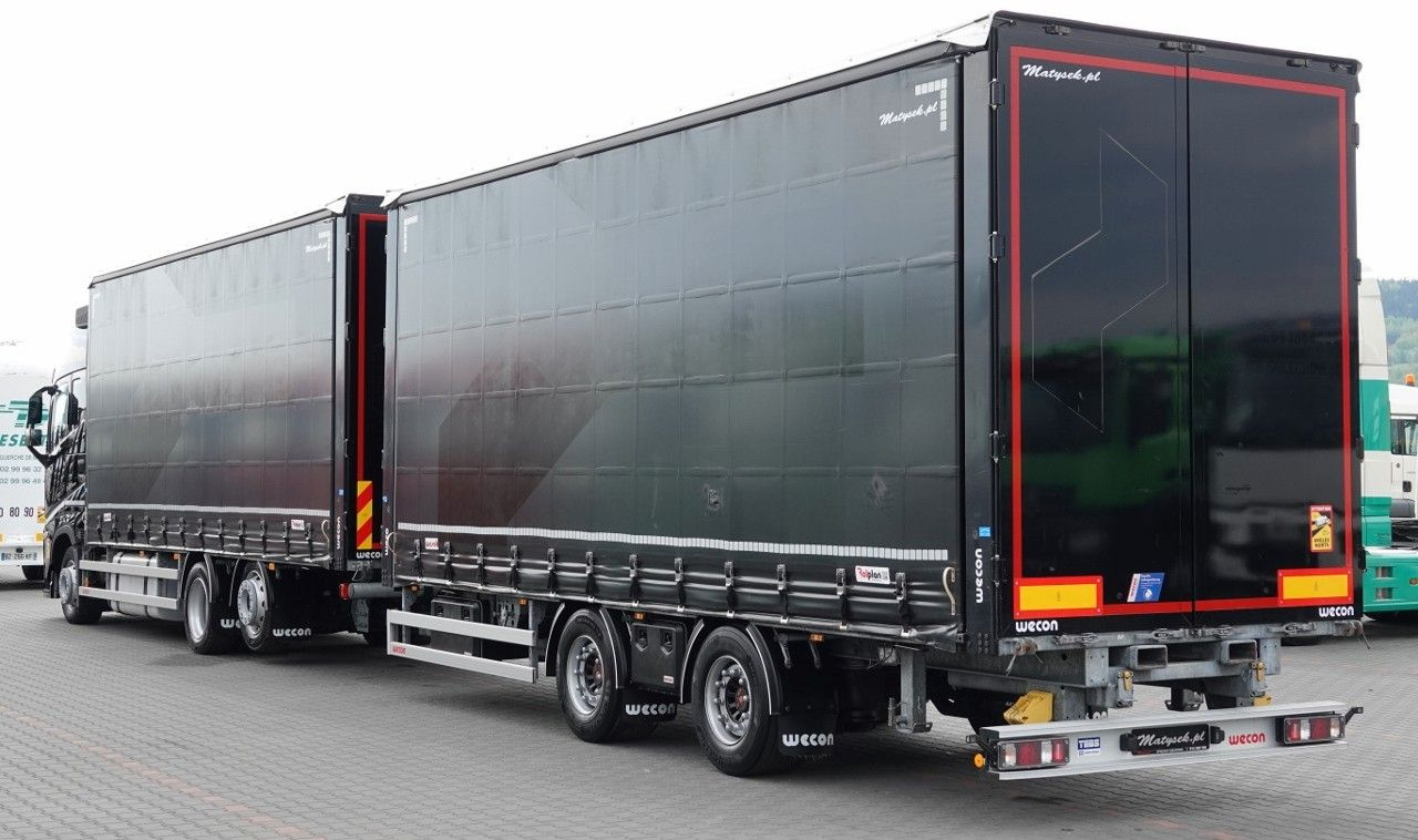 Volvo FH 500 / I-SAVE / XL / ZESTAW TANDEM PRZEJAZDOW - Камион со церада: слика 3 Volvo FH 500 / I-SAVE / XL / ZESTAW TANDEM PRZEJAZDOW - Камион со церада: слика 3
