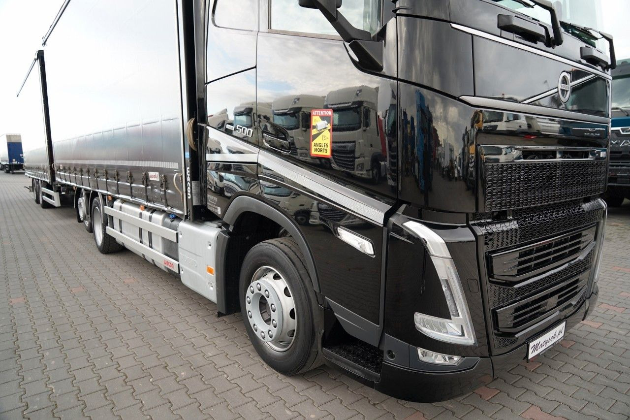 Volvo FH 500 / I-SAVE / XL / ZESTAW TANDEM PRZEJAZDOWY - Камион со церада: слика 5 Volvo FH 500 / I-SAVE / XL / ZESTAW TANDEM PRZEJAZDOWY - Камион со церада: слика 5