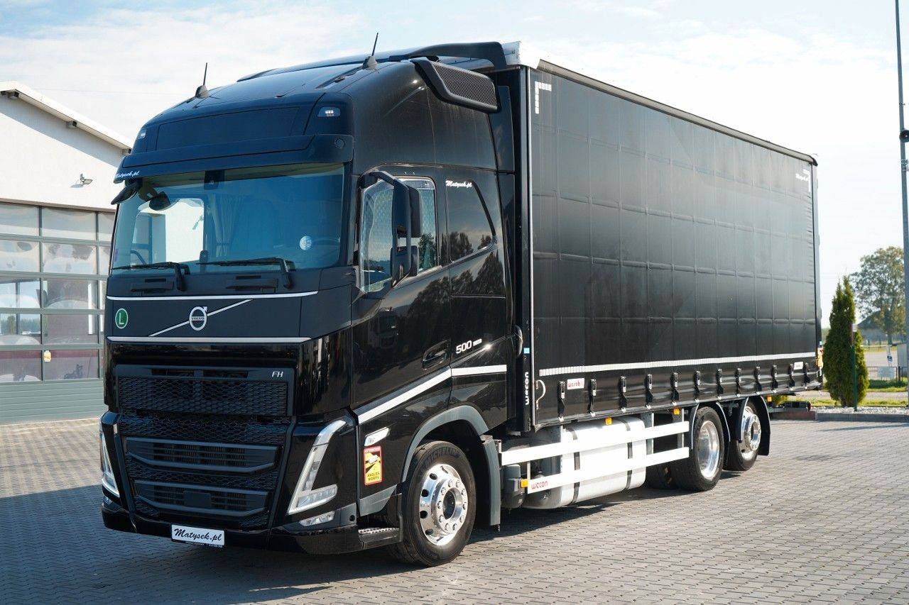 Volvo FH 500 / MEGA / ZESTAW TANDEM PRZEJAZDOWY 120 M3 - Камион со церада: слика 2 Volvo FH 500 / MEGA / ZESTAW TANDEM PRZEJAZDOWY 120 M3 - Камион со церада: слика 2
