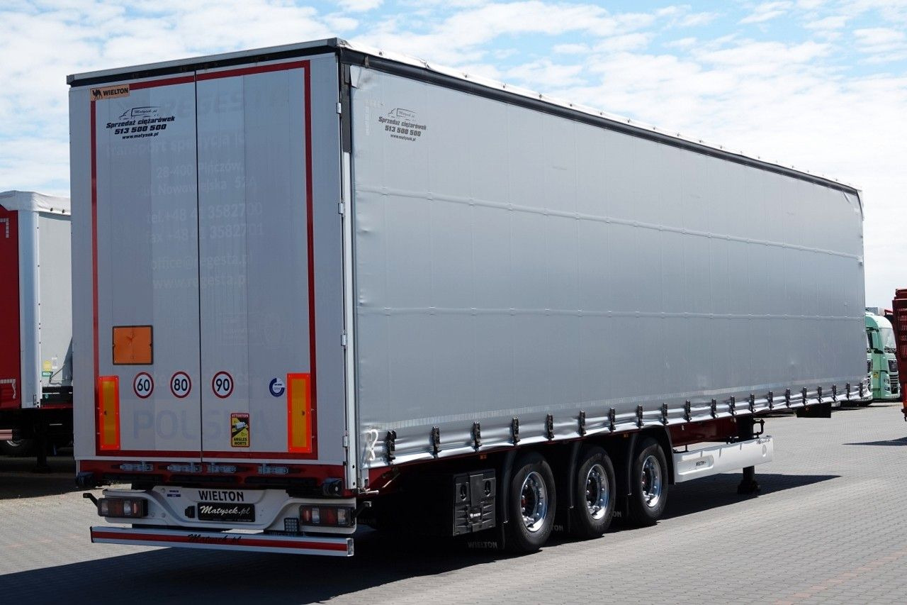 Wielton CURTAINSIDER/MEGA /COILMULD - 9M/LIFT AXLE/ SAF - Полуприколка со церада: слика 4 Wielton CURTAINSIDER/MEGA /COILMULD - 9M/LIFT AXLE/ SAF - Полуприколка со церада: слика 4